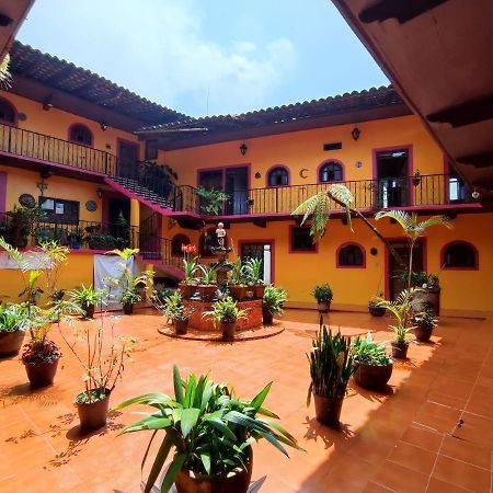El Encuentro Hotel Cuetzalán Bagian luar foto